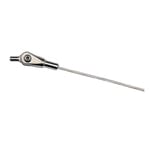 View Cable Railing Hardware for Metal Posts — Fixed Jaw