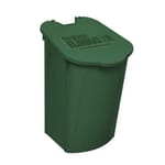 View 10 Gallon Plastic Trash Receptacle