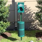 View Low Profile Metal Pet Waste Station (E48)
