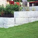 View NorthFace Retaining Wall