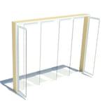 View Frameless Sliding Glass Doors