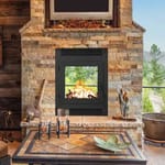 View Indoor/Outdoor Wood Burning Fireplaces