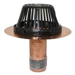 View Roof Drains: Copper-Tite