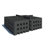 View PAVE-EL with Leveling Plates (Shims) & Stacked Pedestals