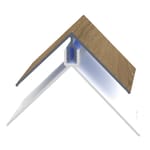 View 3.5" Aluminum and PVC Universal 2pc Outside Corner