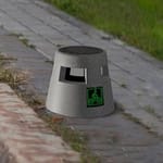 View Solar Concrete Bollard: Bullet Solar Concrete Bollard (CS-BOL-BUL-1714)