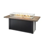 View Havenwood 62" Linear Gas Fire Pit Table 