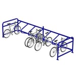 View (854000 & 854000-1A) Bike Stall, Single & Double, 14-Bike & 28-Bike, Surface Mount 