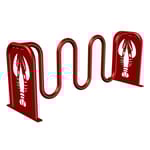 View (850550-CL) M-Rack with End Frames and Custom Logo Panels, 4-Hump, Surface Mount 