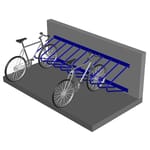 View (850490-5, 850490-8, 850490-10, 850490-12, 850490-15) Bike Wall Mount Rack 
