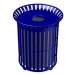 View (223-32) Litter Receptacle, 32 Gallon, Flared Top, Surface Mount 