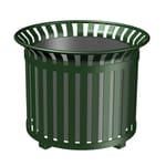 View (224-26T) Planter, Round, Flared Top, 26" Tall, with Steel Liner 