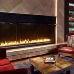View Custom 10' Single Sided - C-VIEW (C1020) Commercial Gas Fireplace