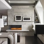 View Custom 4' Corner - C-VIEW (C420CL/CR) Commercial Gas Fireplace