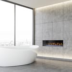View Custom 3' Single Sided - PRODIGY Series (PC3) Light Commercial Gas Fireplace