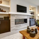 View 48" See Through - DISTINCTION Series (D4815ST) Luxury Residential Gas Fireplace 