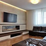 View 72" See Through - DISTINCTION Series (D7215ST) Luxury Residential Gas Fireplace 