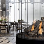 View Custom Round - CR Series (CR536) Commercial Gas Fireplace