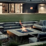 View Custom Square Firepit - CFPO-SQ Series (CFPO-SQ) Commercial Gas Fireplace