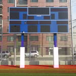 View Scoreboard I-Beam Padding
