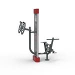 View Rower and Balance Wheels Combination