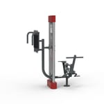 View Rower and Back Massager Combination
