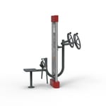 View Balance Wheels and Lumbar Massager Combination