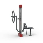 View Shoulder Wheel and Lumbar Massager Combination