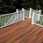 View Color Guard Vinyl Railing Systems - Classic Vinyl Railing