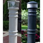 View Lighted Bollard Cover