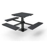 View Pedestal 3 Seats Picnic Table