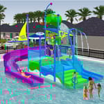 View Interactive Water Playsets: AWF-301B