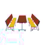 View All-in-One Mobile Convertible Benches with Table - Package: ACBP