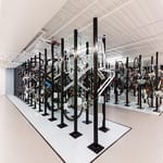 View Silver Bullet Post Vertical Bicycle Rack