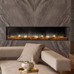 View Melody Series - Multi-sided, Smart Electric Fireplace (DY-BTS60)