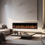 View Tempo Series - Virtual Electric Fireplace (DY-FVX76)