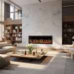 View Tempo Series - Virtual Electric Fireplace (DY-FVX52)