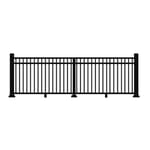 View Picket with Mid Rail: Combination Top Rail