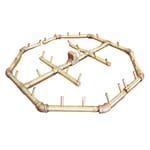 View Octagonal CROSSFIRE Brass Burner: CFBO320