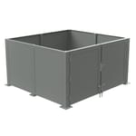View Augustus Vinyl Dumpster Enclosure