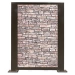 View Faux Stone Screening