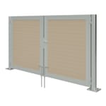 View Maximus Solid Vinyl Swing Gates