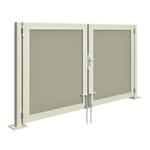 View Maximus Vertical Louver Swing Gates