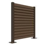 View Mercury Economic Louvers - Aluminum Posts & Composite Planks