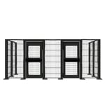 View Pedestrian Gates: Bar Grating 