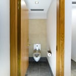View Bathroom Partition Wood Frames