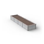 View 4'X16' Rectangle Raised Garden Bed Kit Available in 1 ft & 2 ft Heights
