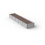 View 4'X20' Rectangle Raised Garden Bed Kit Available in 1 ft & 2 ft Heights