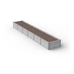 View 4'X24' Rectangle Raised Garden Bed Kit Available in 1 ft & 2 ft Heights