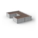 View 8'X12' U-Shaped Raised Garden Bed Kit Available in 1 ft & 2 ft Heights